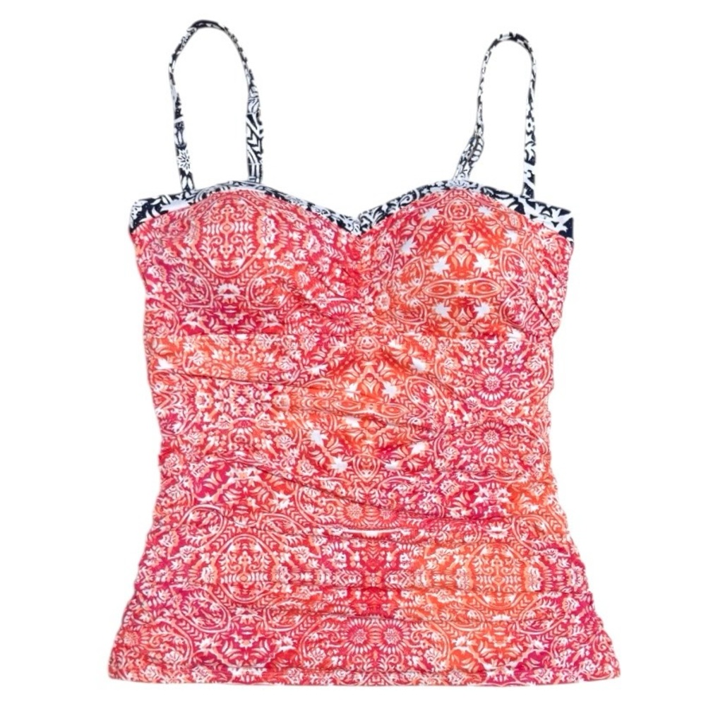 Tommy Bahama Coral OTS Tankini Top - Picture 2 of 9